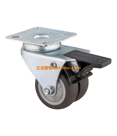 轻型PU，TPR双轮